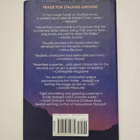 Hunting Hour: A Timber Creek K-9 Mystery By: Margaret Mizushima - Hardcover - Picture 3 of 9